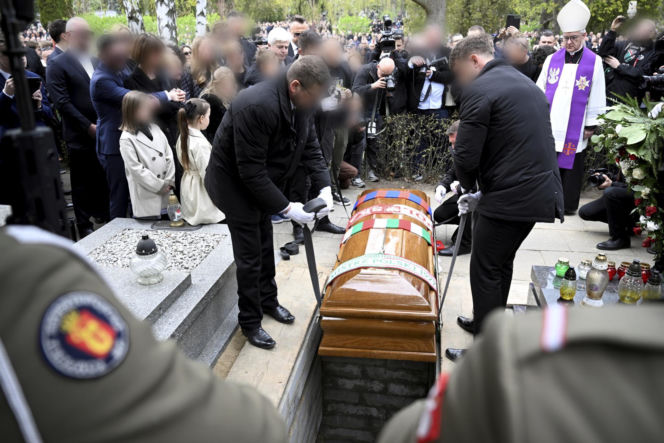 Kondukt, pogrzeb, Jacek Magiera