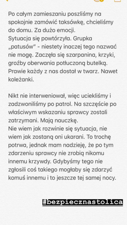 Pobity Radek Pestka opisuje zajście na Instagramie! 