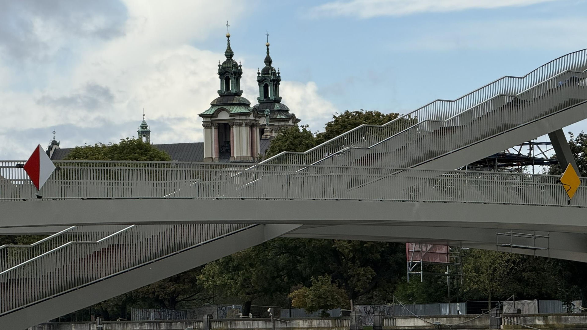 Kładka Kazimierz - Ludwinów w Krakowie - wrzesień 2026