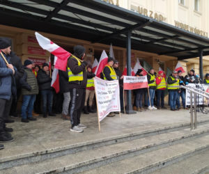 Protest rolników w Rzeszowie. „Będziemy tracić z roku na rok”