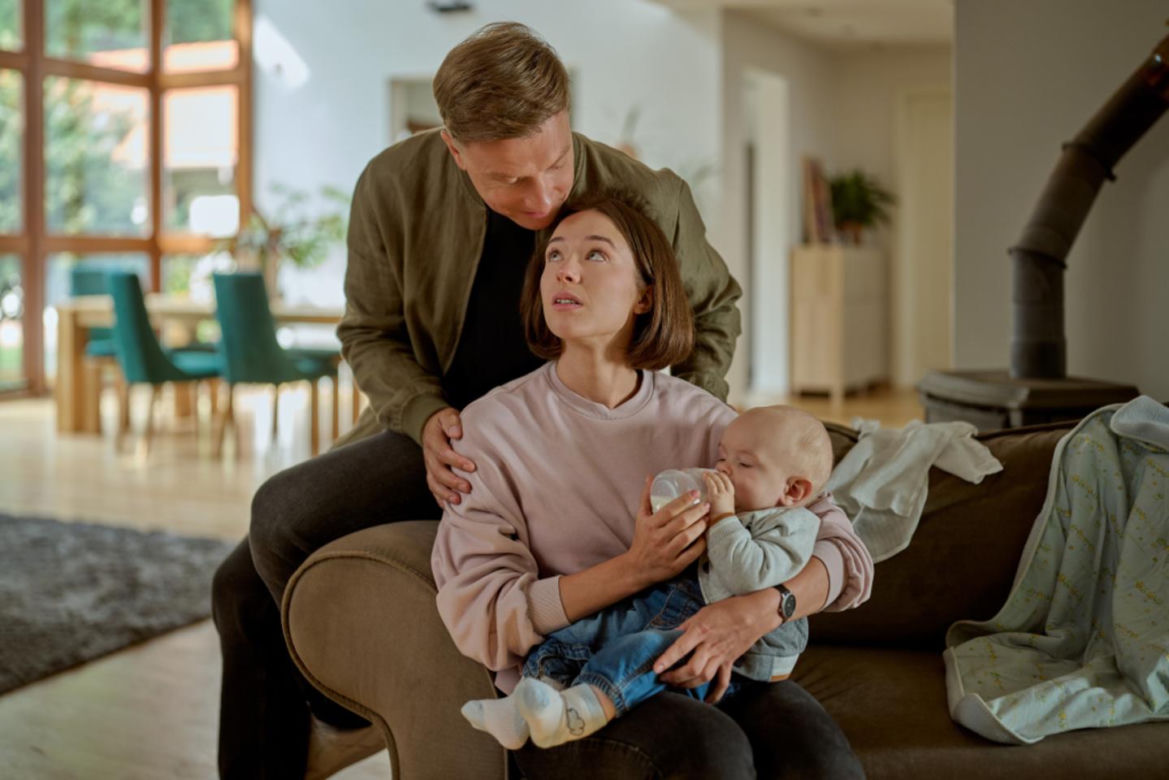 Na Wspólnej odc. 4128. Ania (Sonia Mietielica), Igor (Jakub Wesołowski), Jaś (Kazio Wierzbicki)