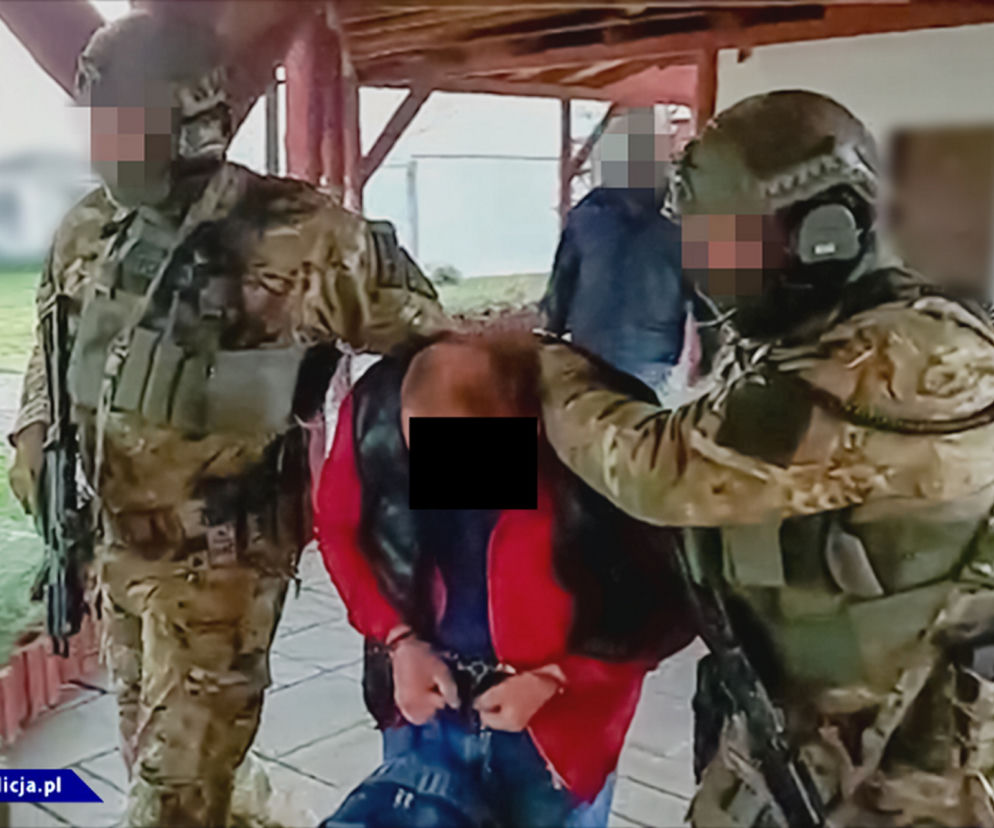 Gang okradający pasażerów pociągów rozbity