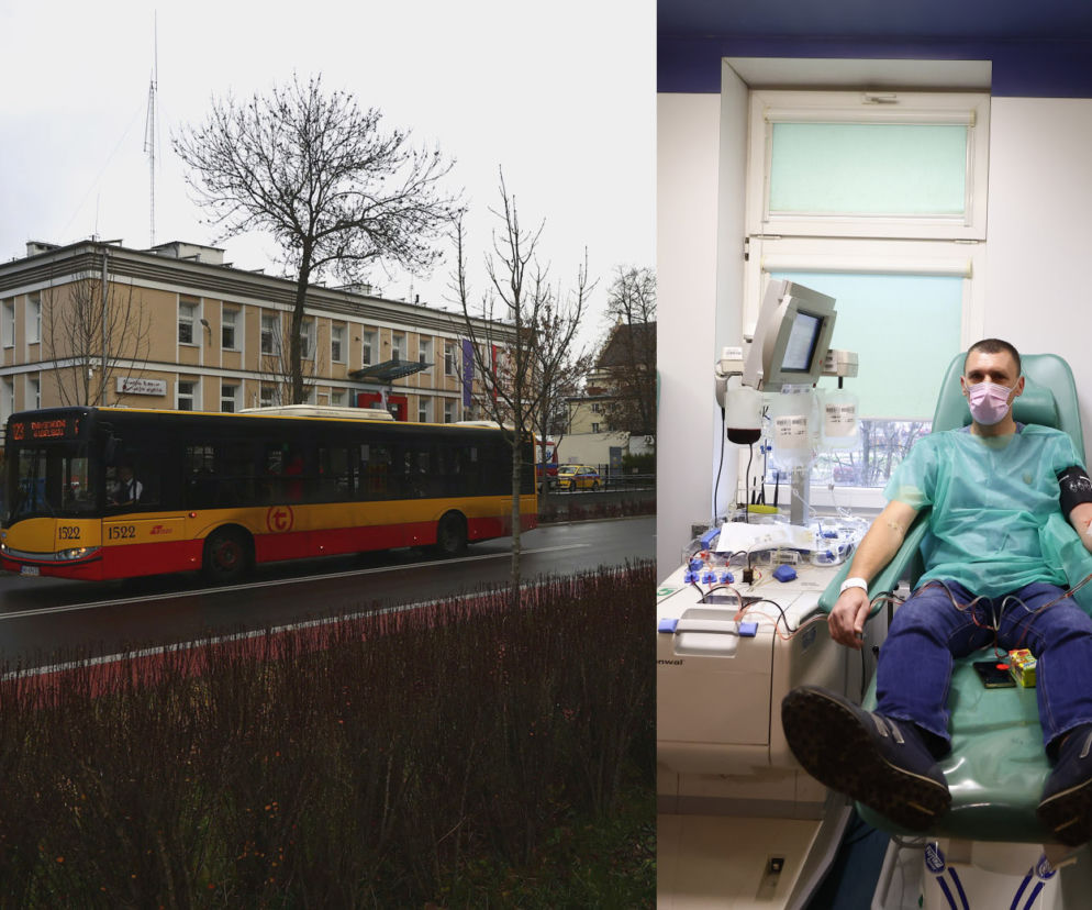 Kierowcy autobusów oddawali krew. Część pracowników MZA nie przyszła wczoraj do pracy