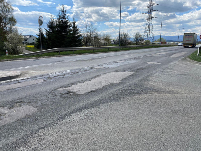 Remont zachodniej obwodnicy Nowego Sącza