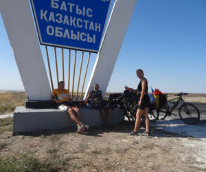 Jazda przez Kazachstan