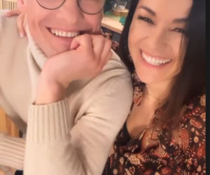 M jak miłość na planie. Kinga (Katarzyna Cichopek), Piotrek (Marcin Mroczek)