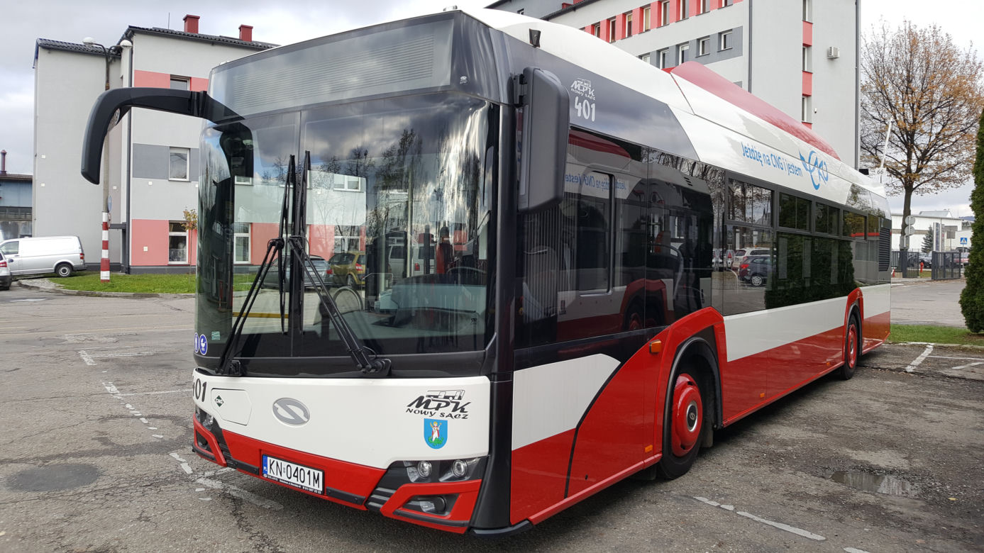 Prezentacja autobusów na gaz