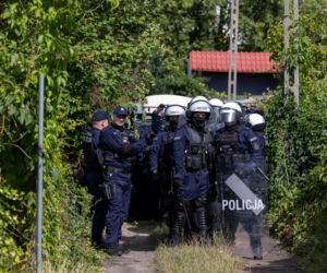 Blokada eksmisji na Osiedlu Maltańskim