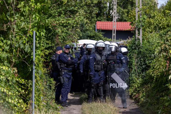 Blokada eksmisji na Osiedlu Maltańskim