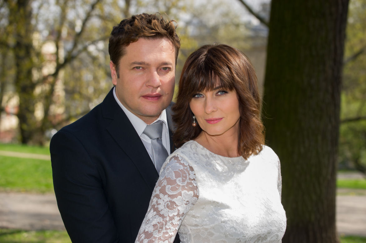 Na Wspólnej odc. 2115. Kinga (Ilona Wrońska), Michał (Robert Kudelski)