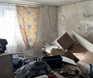 Odbudowa domu w Wyrykach Woli pod Włodawą