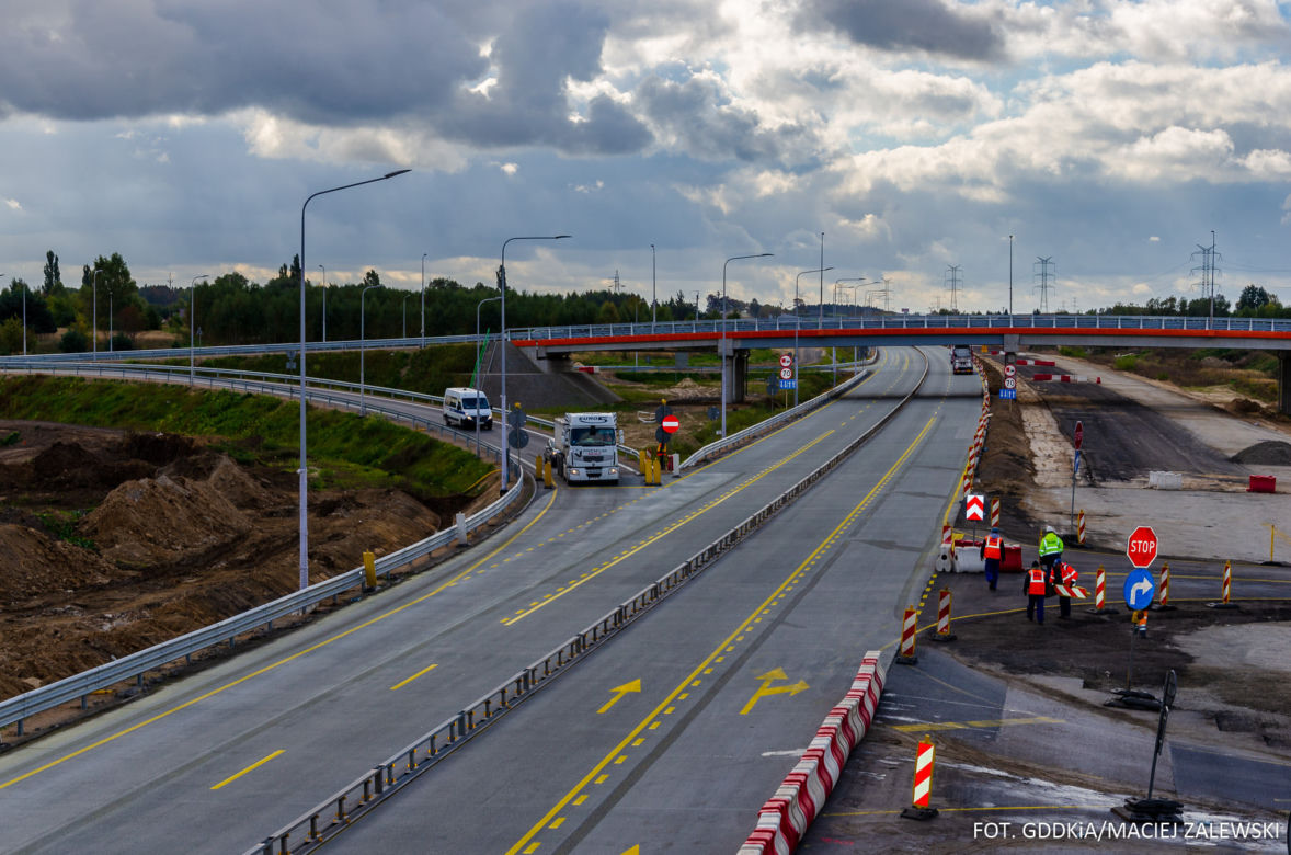 Śląskie: Od przyszłego tygodnia fragment nowej A1 z dwiema jezdniami [ZDJĘCIA]