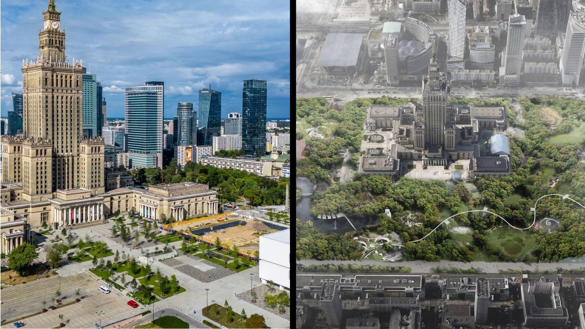Plac Centralny vs. wizja Parku Centralnego
