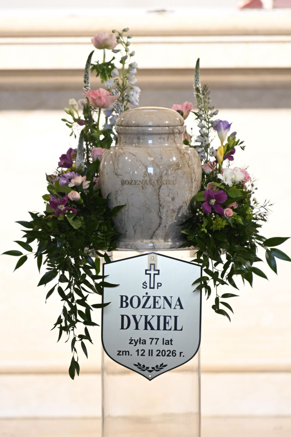 Pogrzeb Bożeny Dykiel