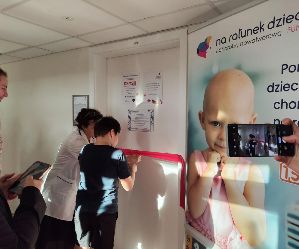 To jedyna taka sala w regionie. Pomaga dzieciom zapomnieć, że są w szpitalu