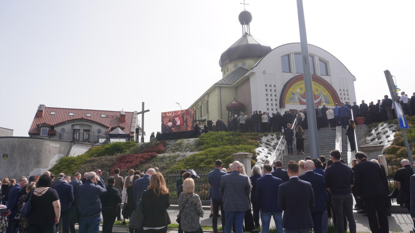 Pogrzeb Mirona Sycza. Tłumy pożegnały wicemarszałka województwa warmińsko-mazurskiego