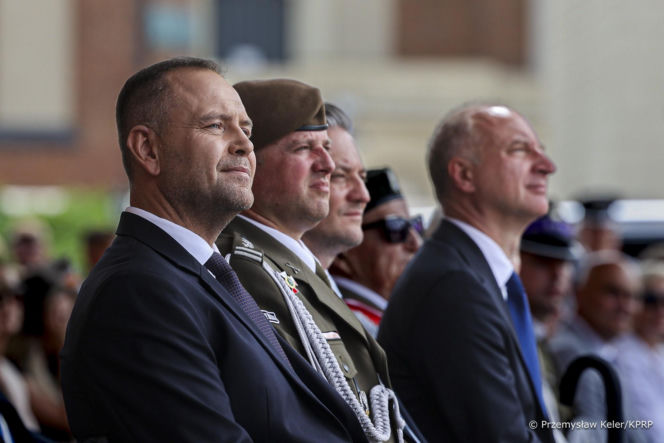 Prezydent Nawrocki o żołnierzach 18. brygady Obrony Terytorialnej: "zawsze blisko i zawsze gotowi służyć drugiemu człowiekowi"