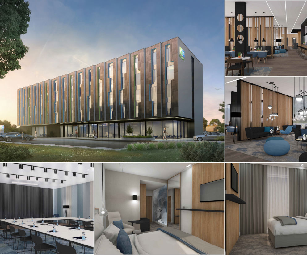 Przy lotnisku w Jasionce powstanie hotel [WIZUALIZACJE]