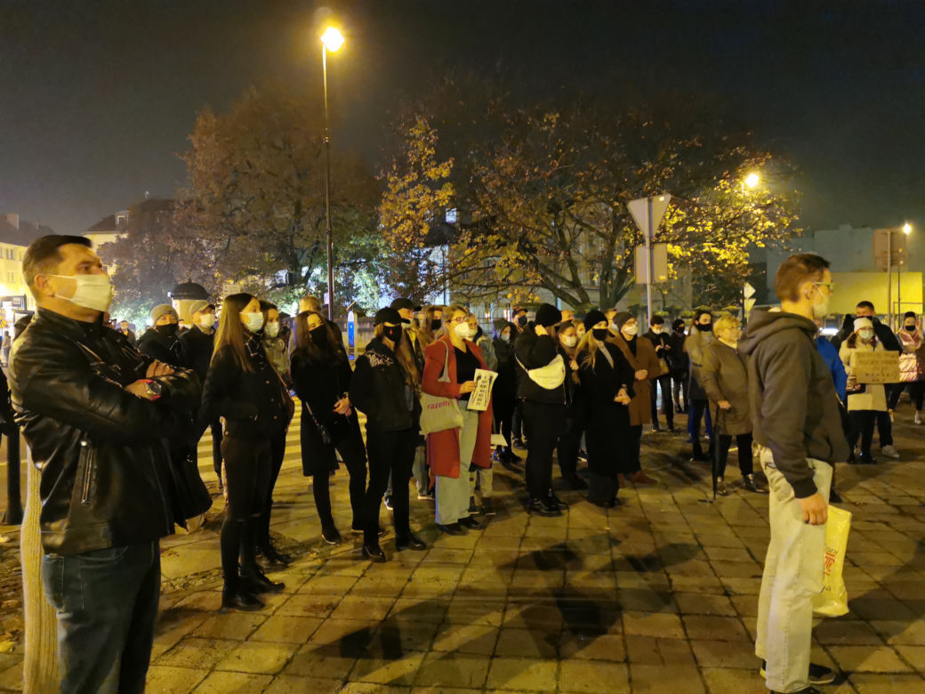Kolejny dzień protestów w Kaliszu