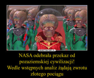 Złoty pociąg kosmici