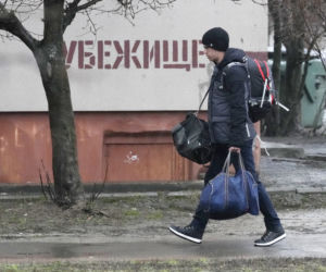 Ukraina. Ludność cywilna w czasie wojny