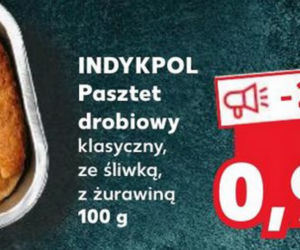 Pasztet drobiowy Indykpol w cenie 0,99 zł/100 g