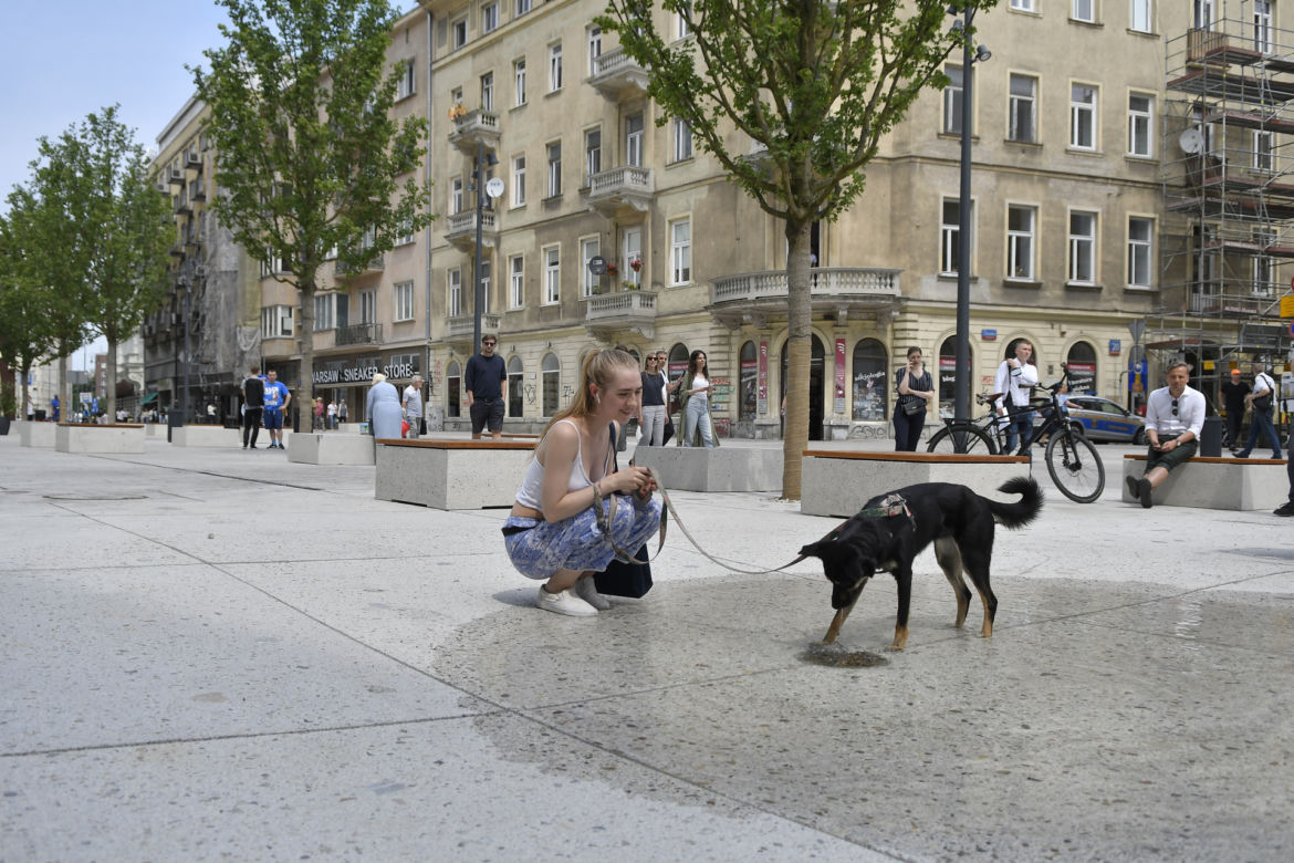 Nowy plac w centrum Warszawy: zgroza czy sukces? Plac Pięciu Rogów oceniają mieszkańcy i urzędnicy