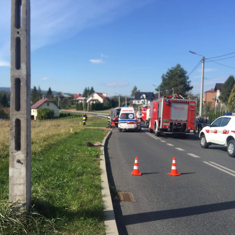 Makabryczny wypadek w Gorlicach. Nie żyje DWÓCH UCZNIÓW!