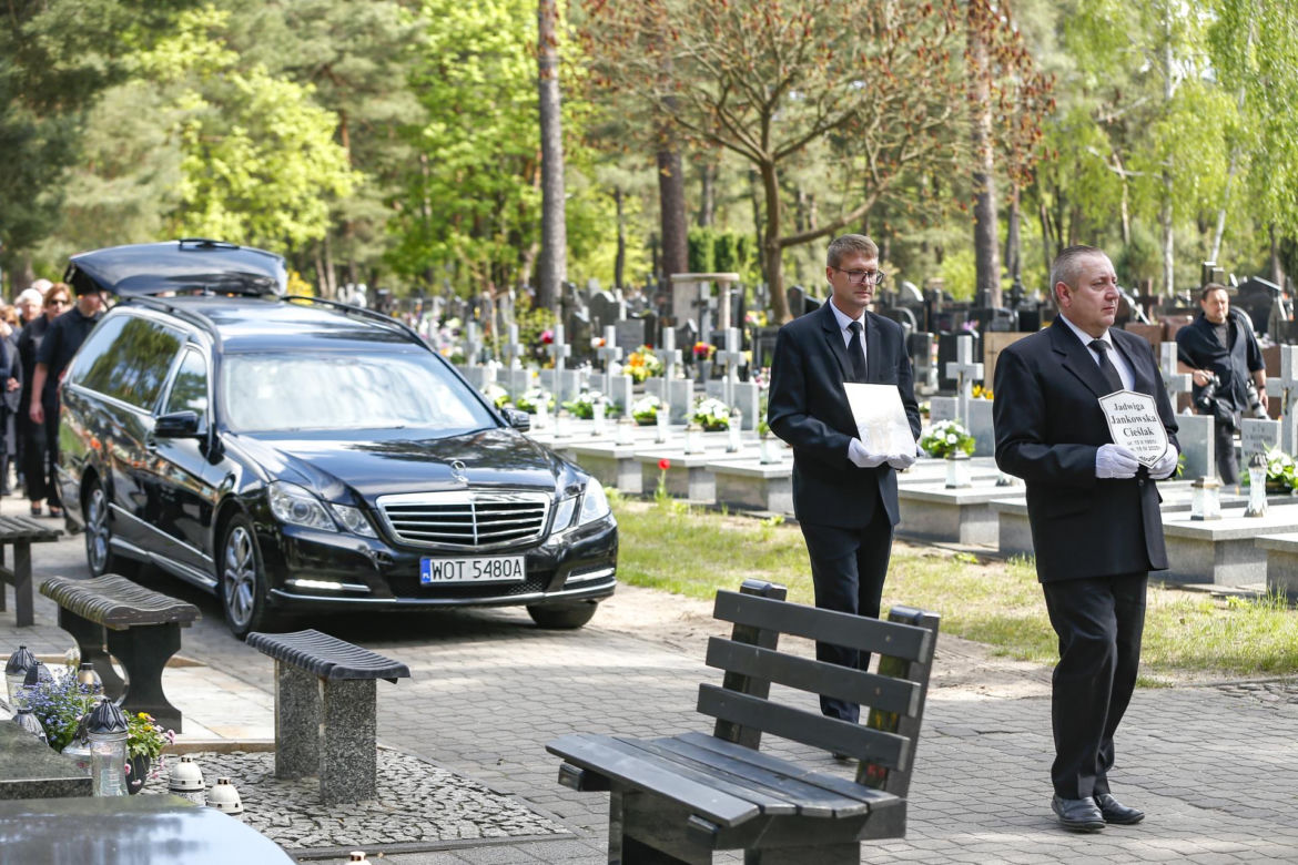 Pogrzeb wybitnej aktorki Jadwigi Jankowskiej-Cieślak