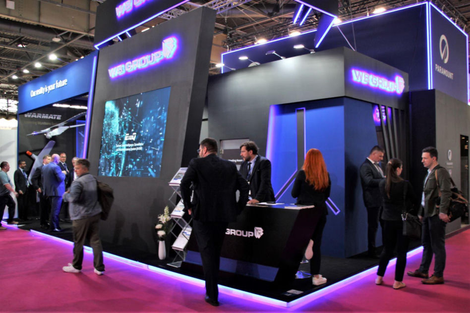 Stoisko Grupy WB na Eurosatory 2024