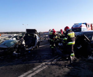 Wypadek w Rudnej Małej koło Rzeszowa
