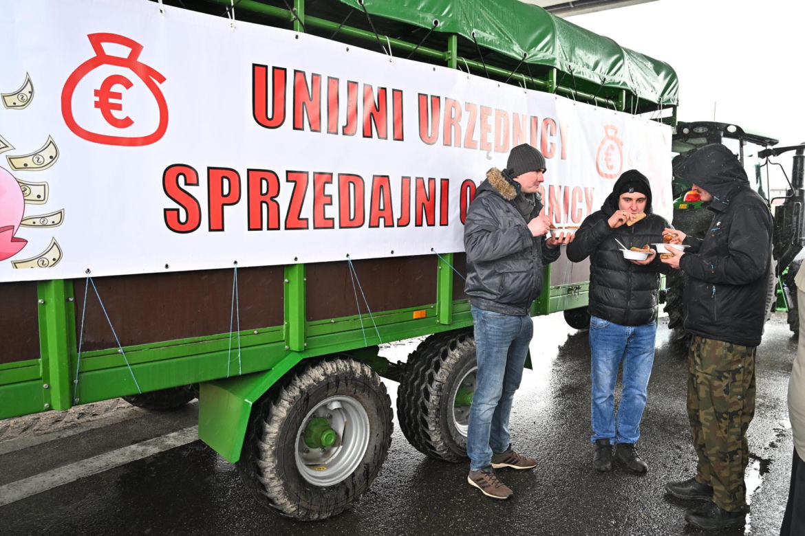 Mińsk Mazowiecki. Ogólnopolski protest rolników