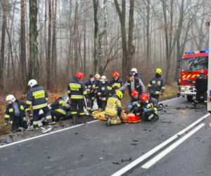 Koszmarna czołówka! Wszystko przez prękość i warunki na drodze.