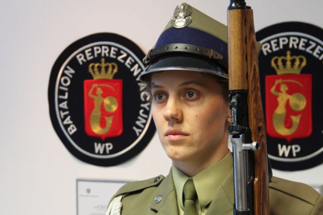 Pierwsza kobieta w Batalionie Reprezentacyjnym Wojska Polskiego!