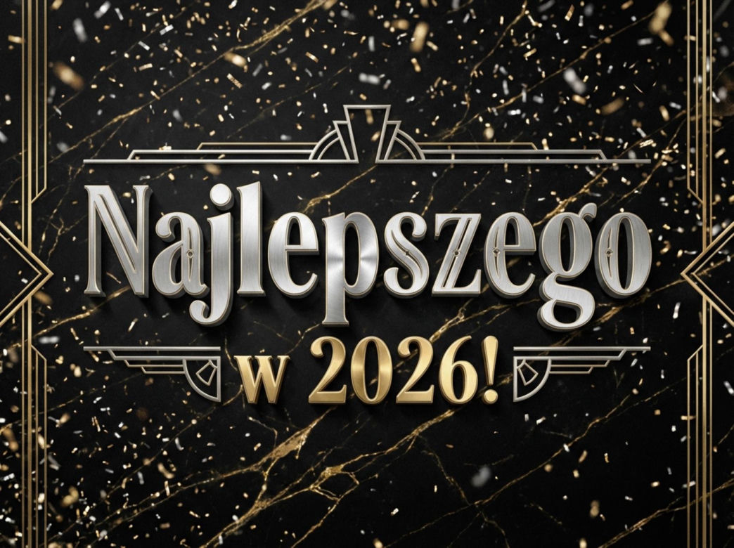 TOP 20 kartek noworocznych 2026. Wyjątkowe wzory
