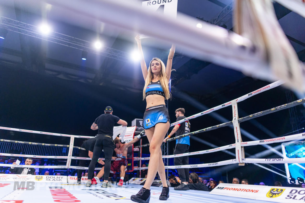 Zjawiskowe ring girls skradły show na gali Mateusza Borka