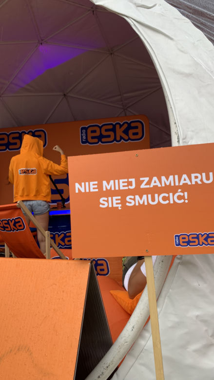 Fest Festival 2022 - tak wygląda strefa Radia ESKA!
