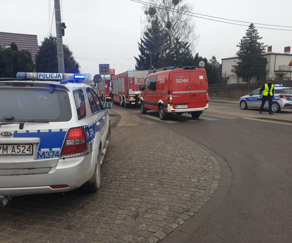 ALARM na stacji Orlen w Knyszynie! Doszło do rozszczelnienia zbiornika gazowego