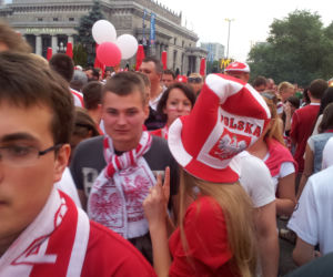 Strefa kibica w Warszawie