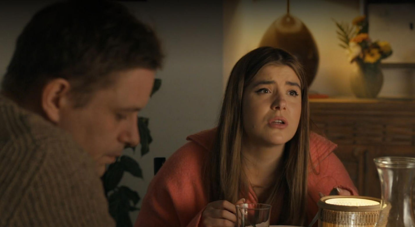 Barwy szczęścia odc. 3411. Hubert (Marek Molak), Agata (Natalia Zambrzycka)