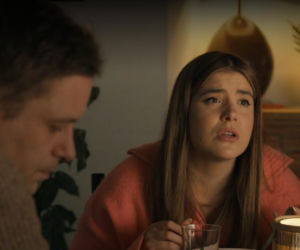 Barwy szczęścia odc. 3411. Hubert (Marek Molak), Agata (Natalia Zambrzycka)