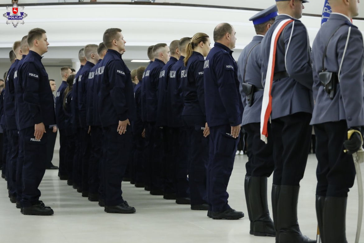 Nowi policjanci w lubelskich szeregach! Zobacz 