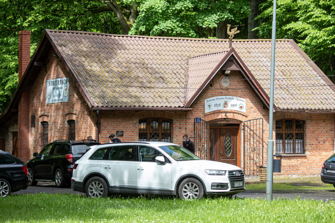 Wyskoczyli na strzelnicę