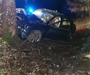 Wypadek w miejscowości Piaski (gm.Barwice)