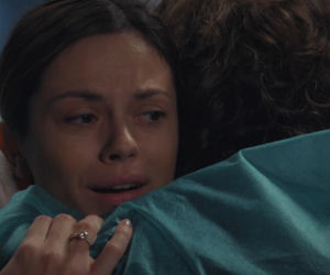 M jak miłość odc. 1915. Kasia (Paulina Lasota), Mariusz (Mateusz Mosiewicz)