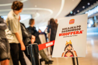 Burger King® debiutuje w Westfield Mokotów i zaprasza gości na darmowe Whoppery® ​