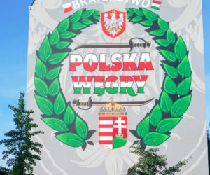 Polsko-węgierski mural na Pomorzanach