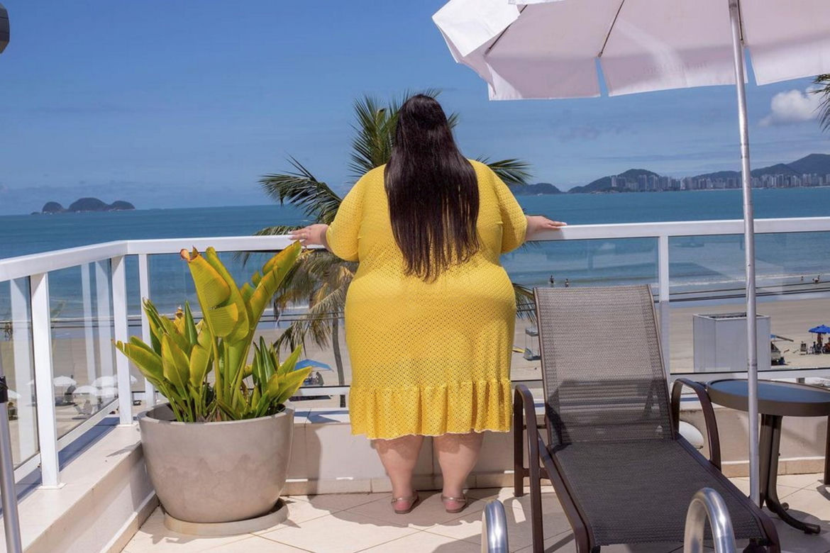 Dramat modelki plus size. Nie wpuścili jej na pokład samolotu. "Nie chcą mnie, bo jestem gruba"