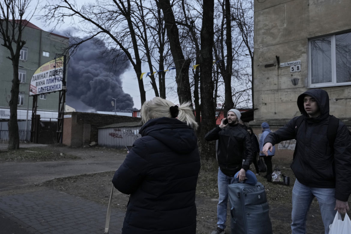 Ukraina.Eksplozje w Lwowie