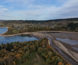 Wysychające Jezioro Solińskie